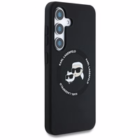 KARL LAGERFELD ümbris jaoks SAMSUNG S25 KLHMS25SSKCHTCK (Magnetic Silicone Double Heads) must