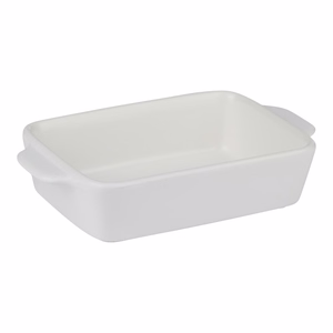 Alpina - Ceramic rectangular ovenproof dish 21.8x13.2x5 cm (valge)