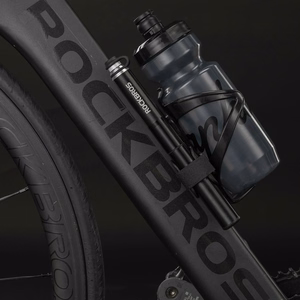 Rockbros JG-PB-004 kerge manomeetriga jalgrattapump – värv: must