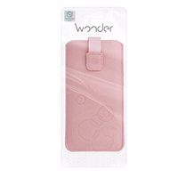 WONDER Deko Pouch Ümbris (Size S) jaoks Nokia 105 2019/150/216 roosa