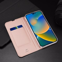 Dux Ducis Skin Pro Holster ümbris Flip Cover iPhone 14 Pro Max jaoks must