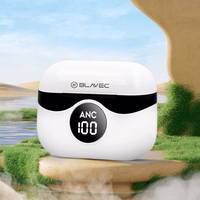 Blavec Bluetooth TWS Kõrvaklapid BW-04 Prime Active ANC+ENC (BW04PA-W) valge