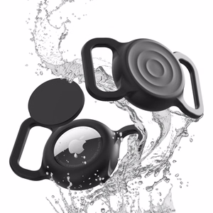 AirTag silicone waterproof ümbris jaoks dog or cat collar - must