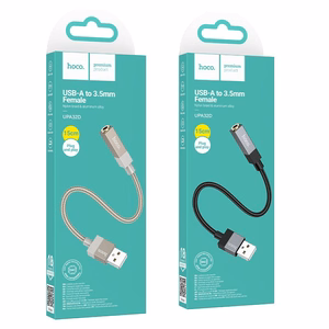 Adapter AUX USB A (isane) Jack 3,5 mm (emane) Hoco UPA32D must