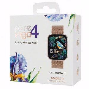 Forever smartwatch SW-330 ForeVigo 4 with charms rose gold