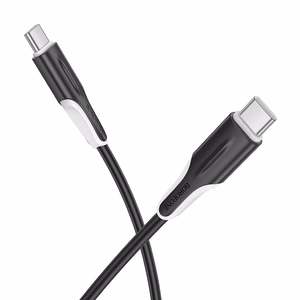 Borofone Кабель BX119 New - Type C to Type C - PD 60W 1 метр чёрный