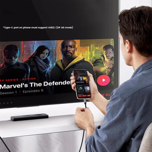 Wozinsky WCCH-01 USB-C - HDMI 4K 60Hz Kaabel 1.8m - must