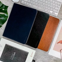 Phone Ümbris X-Level Kite jaoks Samsung X800 / X806 (Tab S8 Plus) / T730 / T736 (Tab S7 FE) T970 / T976 (Tab S7 Plus) Pruun