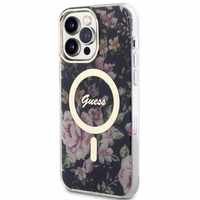 Guess GUHMP14XHCFWSK iPhone 14 Pro Max 6.7" must/must hardcase Flower MagSafe