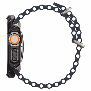 Spigen Tough Armor ümbris mudelile Apple Watch Ultra 49 mm, must