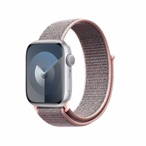 Crong Nylon Sport rihm Apple Watch 38 / 40 / 41 / 42 mm kellale, heleroosa