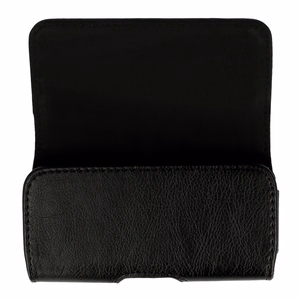 WONDER Pro Belt Holster (SIZE 12) jaoks Huawei Y3-2/Nokia 630/Samsung A310/G350/G360/I9100/Sony Z3 mini must