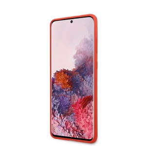 Ferrari silikoonist ümbris Samsung Galaxy S20 jaoks - punane