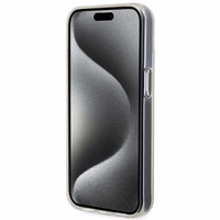 Guess GUHCP15SHDECMP iPhone 15 6.1" roosa/roosa hardcase IML Faceted Mirror Disco Iridescent