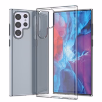 Ultra Clear Gel Cover 0.5mm Samsung Galaxy S22 Ultra läbipaistev kate