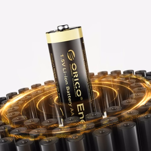 Orico Ener-G EG5C lithium battery 1.5V 2100mWh AA USB-C rechargeable battery 2 pcs.