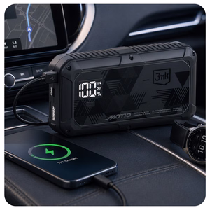 3mk Motio HyperBoost Flow 1500A 10,000mAh koos Smart Start kaablite ja valgusega