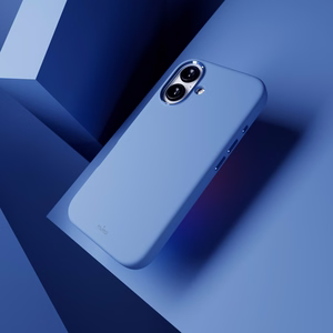 Puro Icon Mag Pro MagSafe Silicone Ümbris jaoks iPhone 16 - Sinine