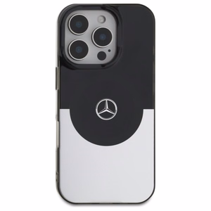 Mercedes Double Layer BiColor MagSafe ümbris jaoks iPhone 16 Pro - hõbedane