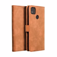 TENDER Book Ümbris jaoks XIAOMI Redmi 9C / 9C NFC brown
