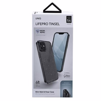Uniq LifePro Tinsel korpus iPhone 12 mini jaoks - must
