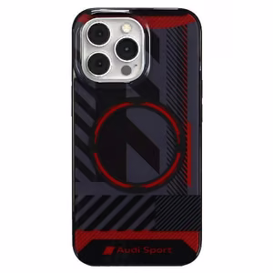 Audi IML Sport MagSafe Ümbris jaoks iPhone 13 Pro Max - must