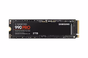 Samsung 990 PRO 2 TB M.2 PCI Express 4.0 NVMe V-NAND MLC SSD