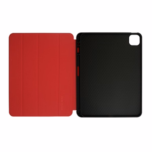 Чехол-книжка Crong FlexFolio для iPad Air 11" (2026–2024) / iPad Air 10.9" (5-го / 4-го поколения) / iPad Pro 11" (2022–2021), с держателем для Apple Pencil, красный