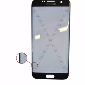 LCD Ekraan Ühildub Samsung G935 S7 Edge Must (Renewed:Telemax) (Koos Defects 77)