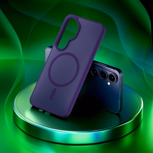 Samsung Galaxy S26+ – 3mk Smoke MagCase lilla telefoniümbris