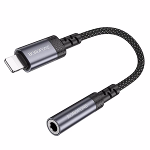 Borofone adapter BV24 Graceful - Lightning 3,5mm pistikupesale - hall