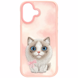 Nimmy Big Eyed Pet 2.0 Cat Ümbris jaoks iPhone 17 - Roosa