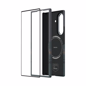 Benks Combo Armor Air Aurora Axis Kevlar jaoks Samsung Galaxy Z Fold 7 - set of back ümbris + front cover + corning glass