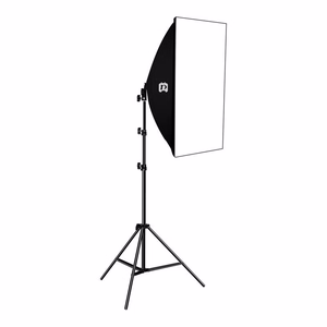Puluz stuudiokomplekt LED softbox 50x70cm, statiiv, LED pirn 1 tk. PU5070EU