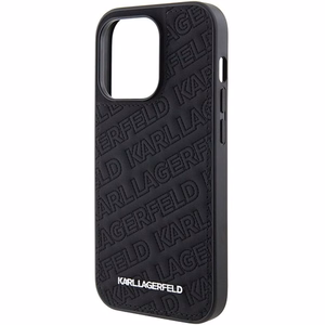 KARL LAGERFELD ümbris jaoks IPHONE 15 Pro KLHCP15LPQKPMK (Quilted Pattern) must