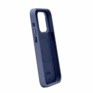 Puro Icon Mag Pro MagSafe Silicone Ümbris jaoks iPhone 15 Pro Max - Dark Sinine