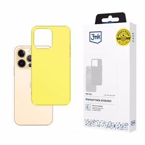 3mk Matt Case ümbris iPhone 13 Pro - kollane
