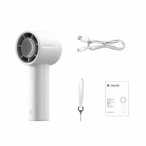 Jisulife Handheld Fan 10 4000mAh Portable USB Fan - Gray