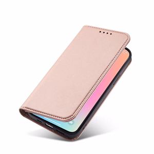 Magnet Card Case для iPhone 13 Pro Max чехол-кошелёк с держателем для карт розовый