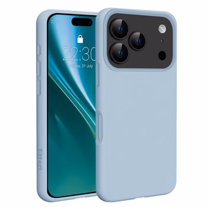 Etteri Silikoon Mag ümbris for iPhone 17 Pro Max helesinine