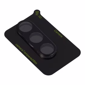 5D Full Glue Camera Karastatud klaas - jaoks Samsung Galaxy S25 must