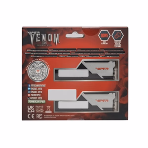 Patriot Viper Venom AMD DDR5 muutmälu, 32 GB (2 × 16 GB), 6000 MHz, CL28, EXPO, VV532G60C28AK