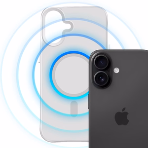 3mk Smoke MagCase iPhone 17 jaoks - valge-läbipaistev