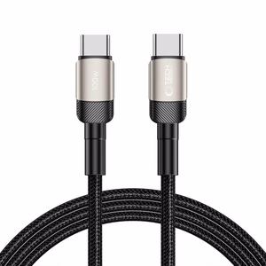 Tech-Protect UltraBoost Evo USB-C / USB-C PD kaabel 100W 5A 2m - titanium