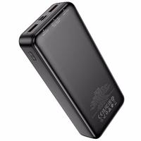 External battery Akupank Hoco J136A 22.5W+PD20W 20000mAh must