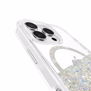 Case-Mate Karat Soap Bubble MagSafe ümbris seadmele iPhone 16 Pro, sillerdav