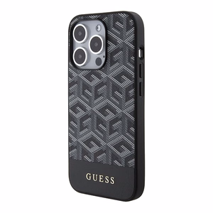 Guess GCube Stripes MagSafe ümbris jaoks iPhone 15 Pro Max - must