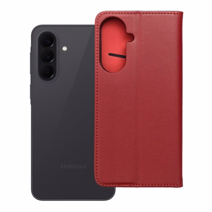 SMART PRO Book nahkkott SAMSUNG A37 5G jaoks, punakaspruun