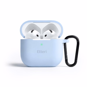 Etteri silikoonümbris AirPods 4 helesinine