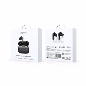 Devia Ultra1 Bluetooth TWS-kõrvaklapid ANC-ga, mustad